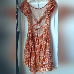 Free People Open Back Dress
